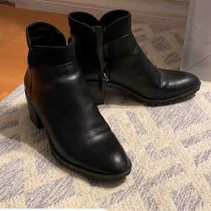 Black Booties (Zara)